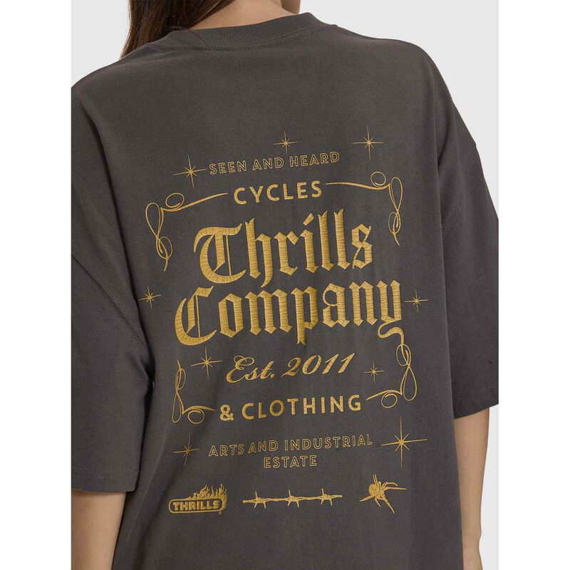 Thrills Seen & Heard Oversized Tee image number 2